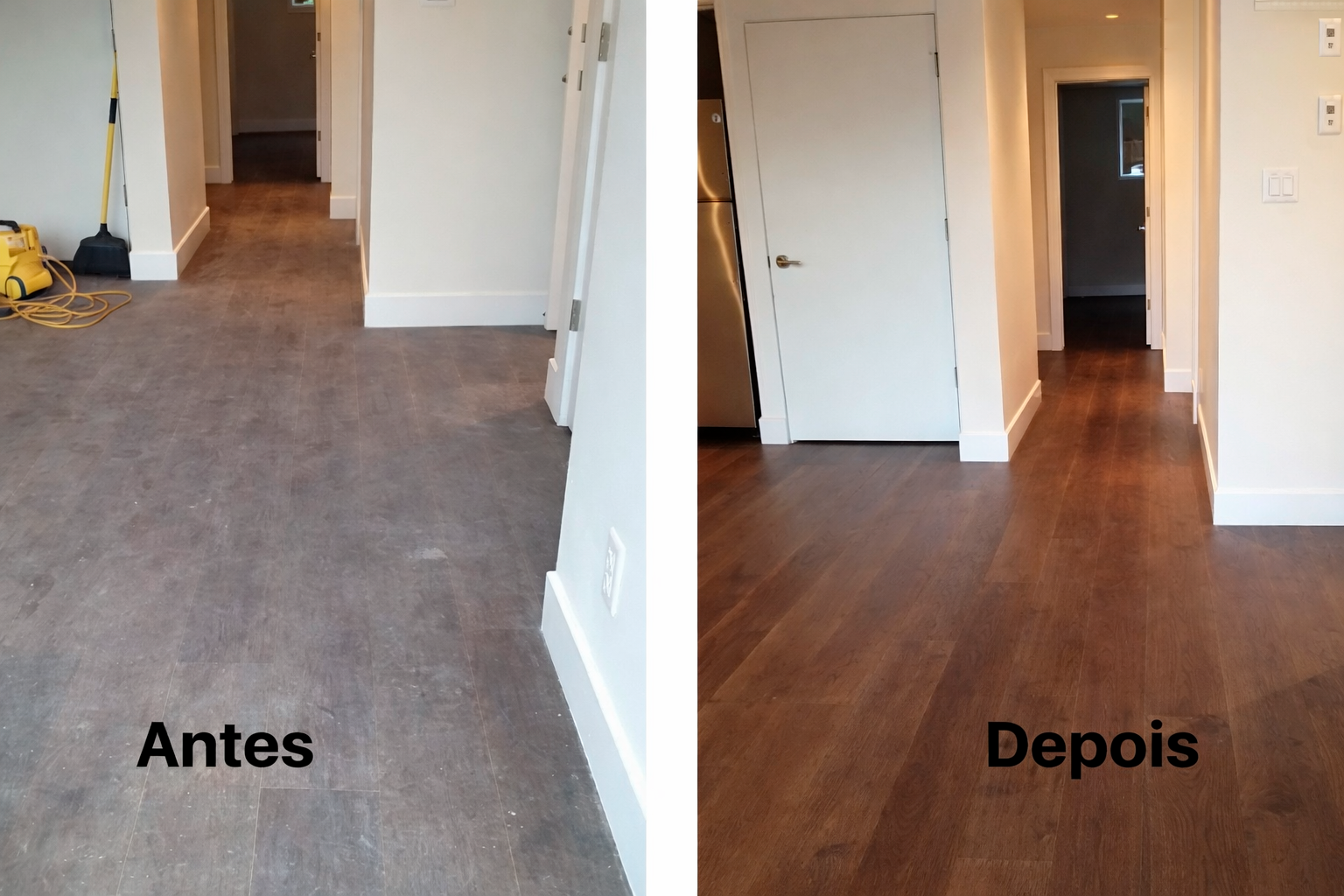 Resultado de limpeza pós-obra